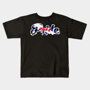 Puppy Pride Drip Kids T-Shirt
